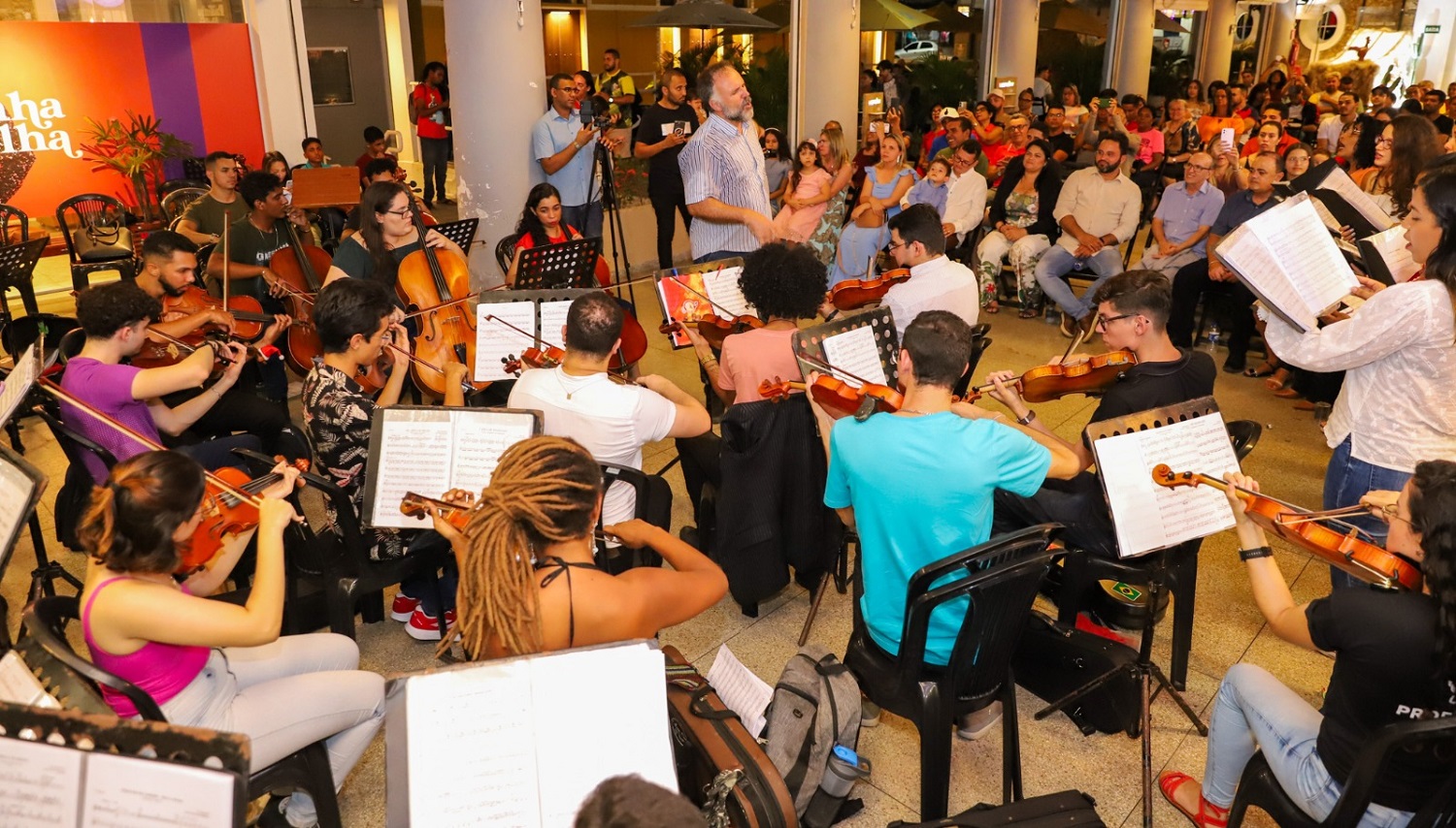 Evento contou com participação do Coro e Orquestra Sinfônica da UFS. (foto: Divulgação)