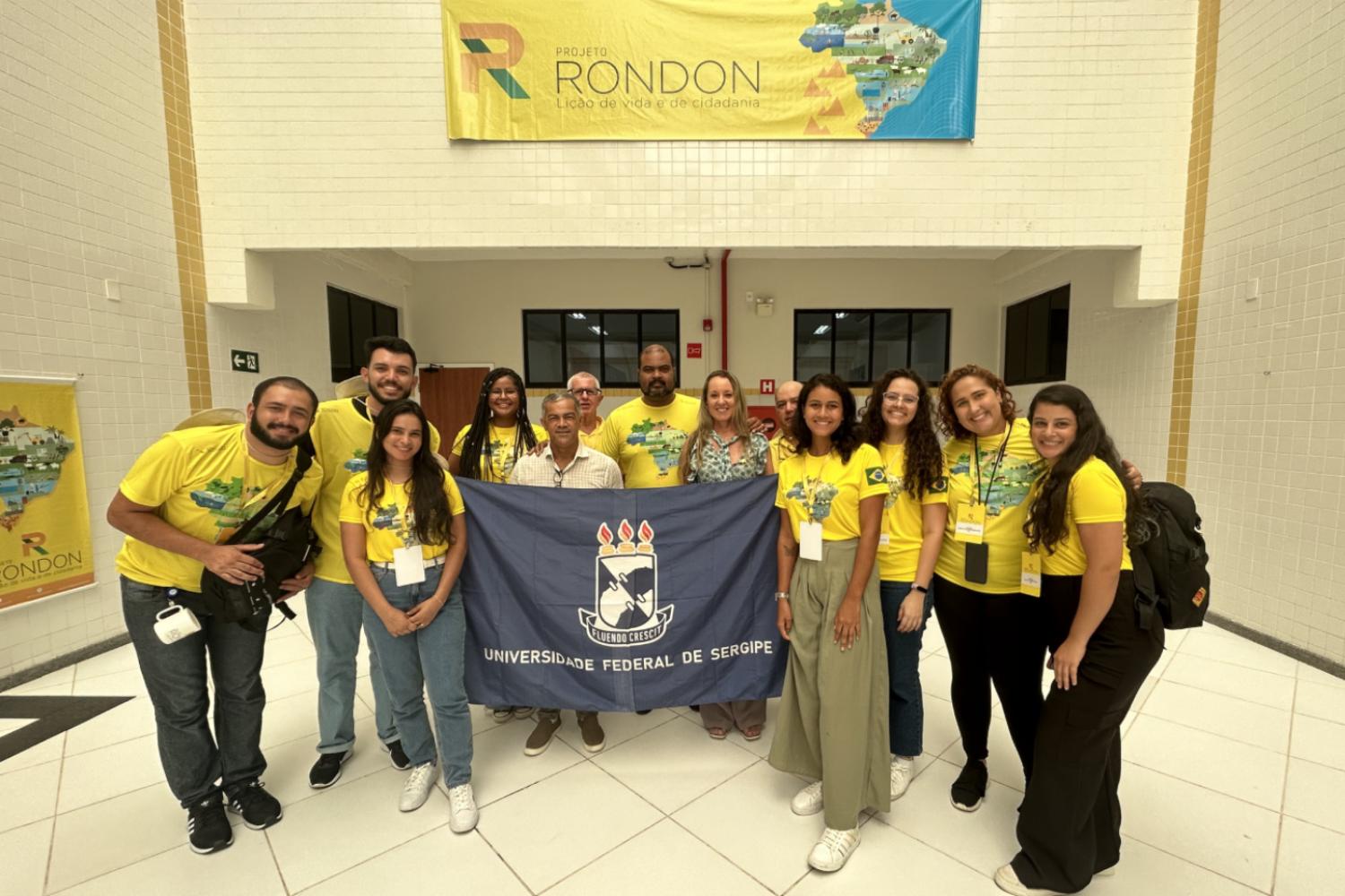 Rondonistas da UFS fazem parte da Operação Mangabeiras do Projeto Rondon (foto: Brunna Martins/Ascom UFS)