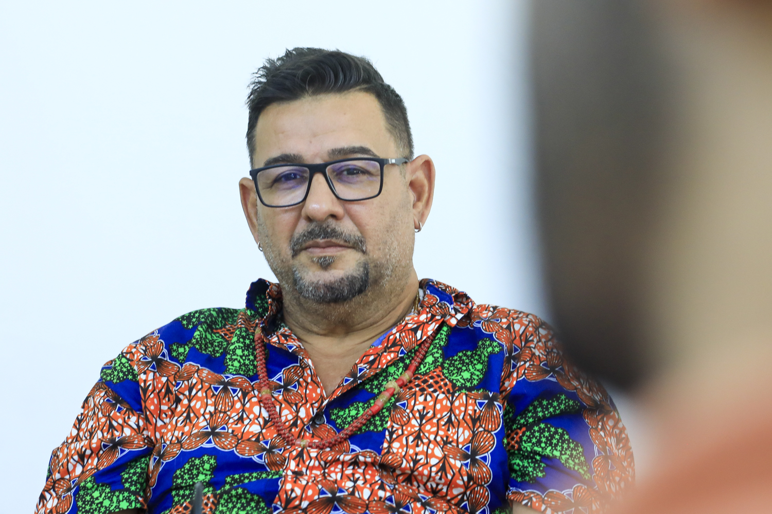 Professor Fernando Aguiar é representante do Neabi/UFS (Foto: Adilson Andrade/Ascom UFS)