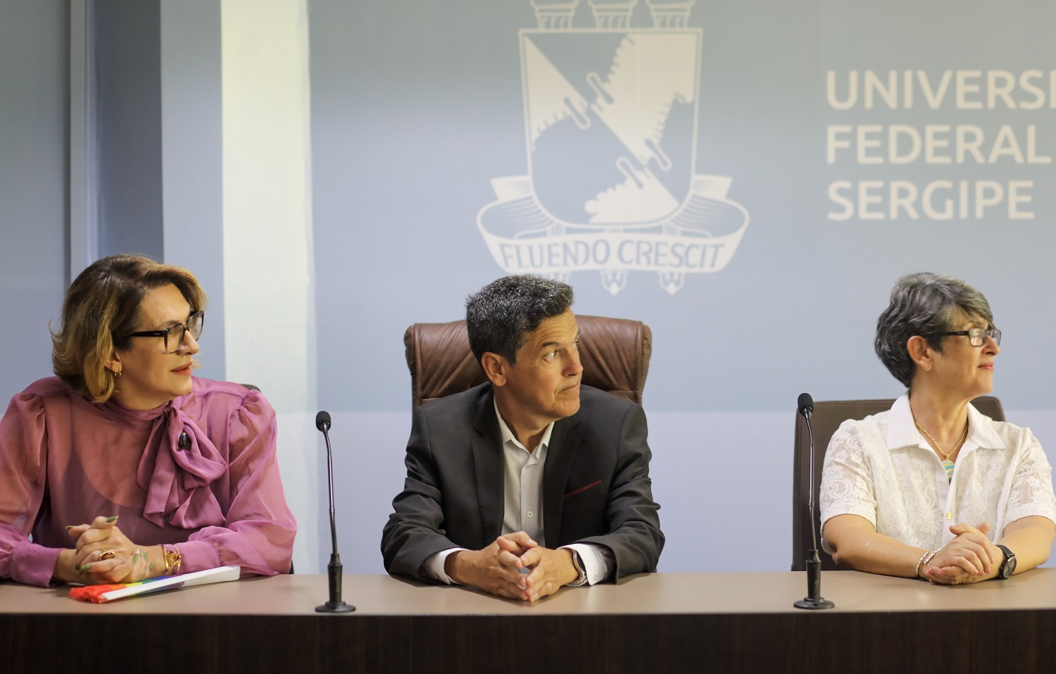 Solenidade aconteceu na Sala dos Conselhos (Foto: Brunna Martins/Ascom UFS)