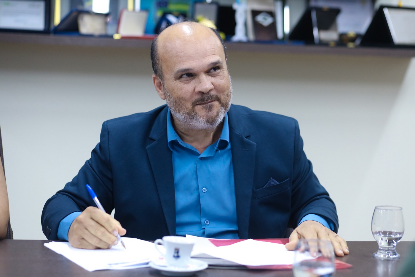 Diretor do CCBS/UFS, Charles Estevam (Foto: Janaína Cavalcante/Ascom UFS)